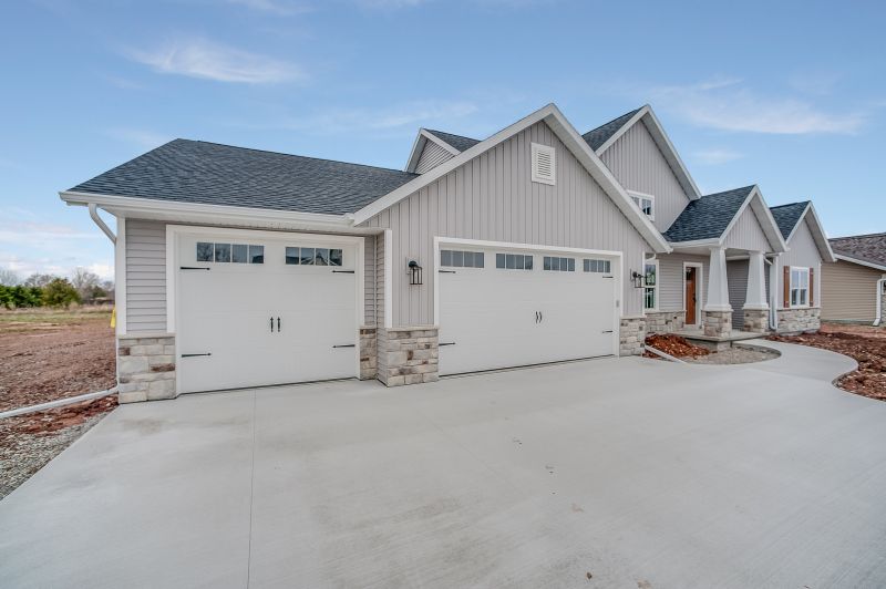 Finished Heated Driveway